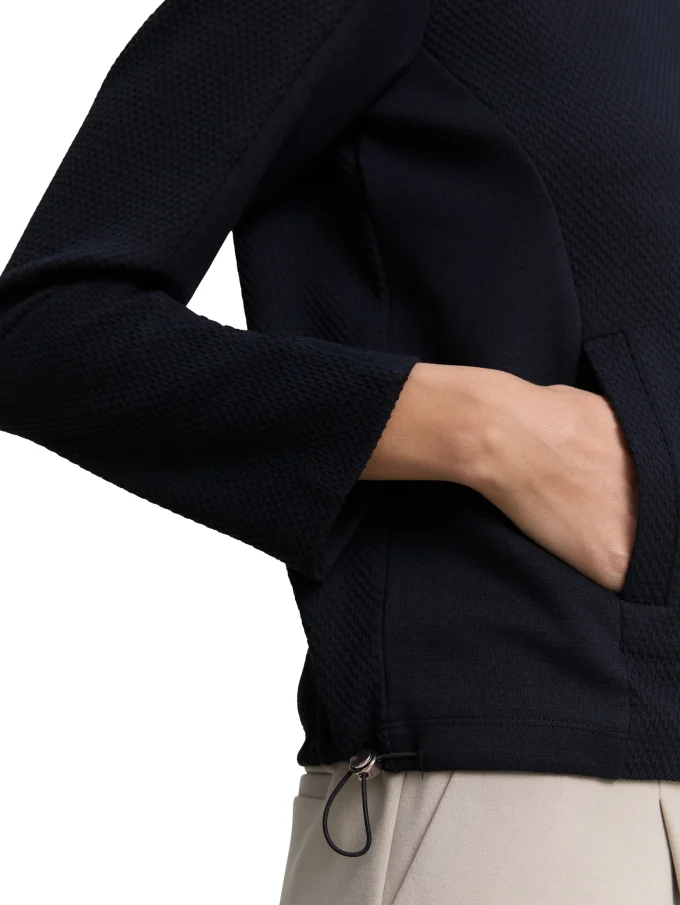 Dámská mikina TOM TAILOR modrá - XL