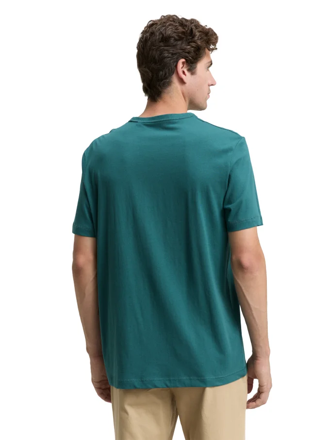 Pánské tričko TOM TAILOR zelené - 3XL