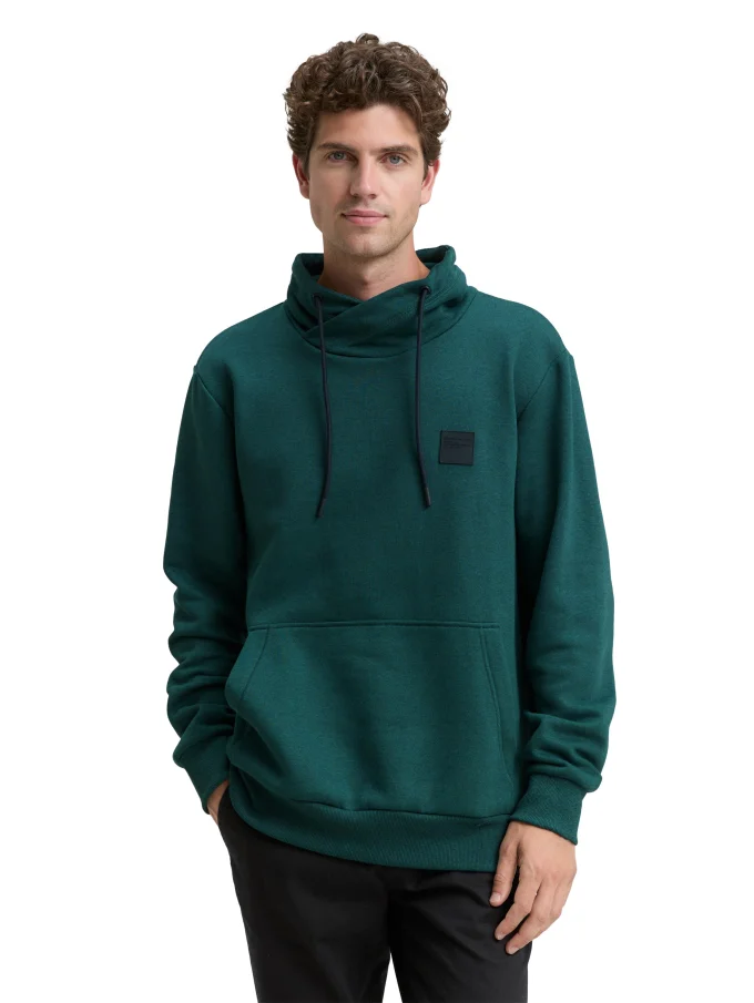 Pánská mikina TOM TAILOR zelená - XL
