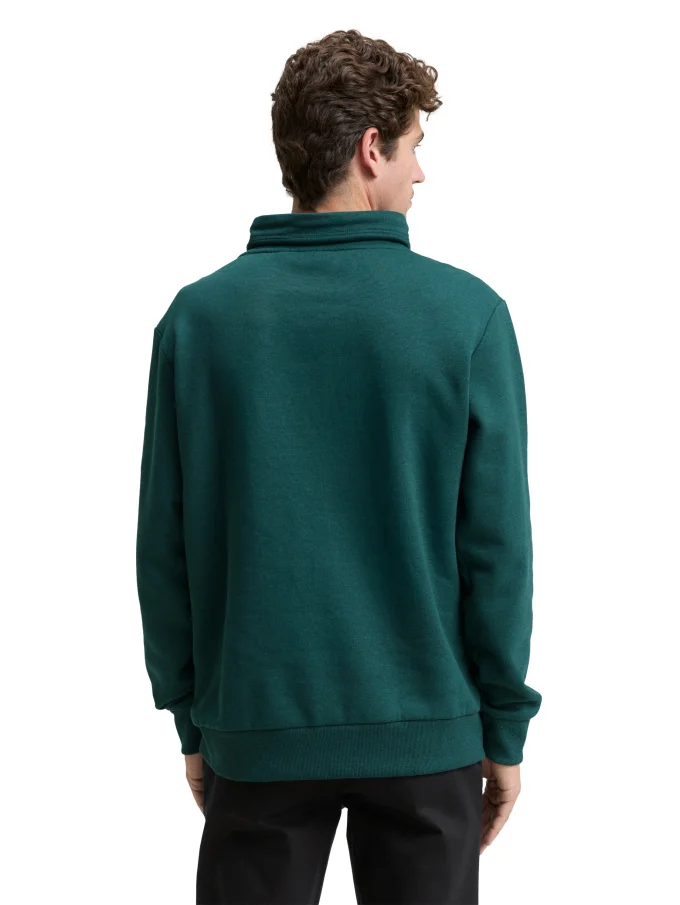 Pánská mikina TOM TAILOR zelená - XL