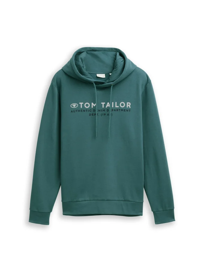 Pánská mikina TOM TAILOR zelená - M