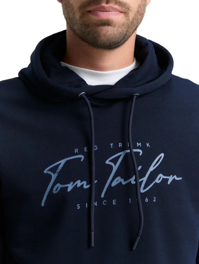 Pánská mikina TOM TAILOR modrá - XL