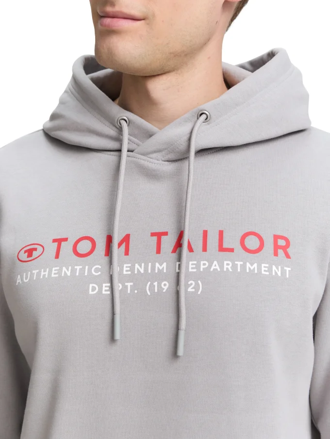 Pánská mikina TOM TAILOR šedá - XXL