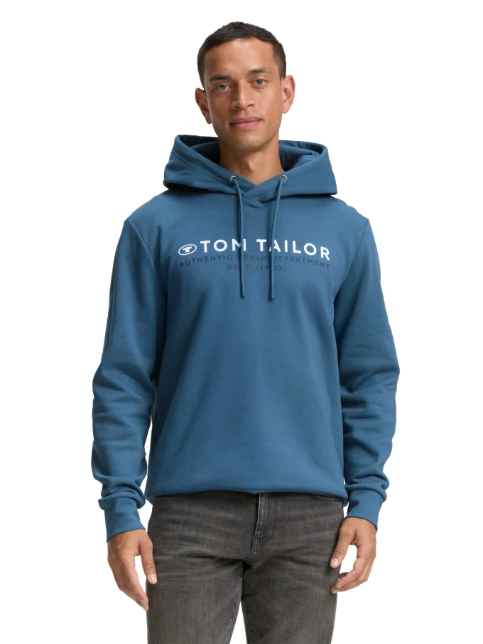 Pánská mikina TOM TAILOR modrá - L