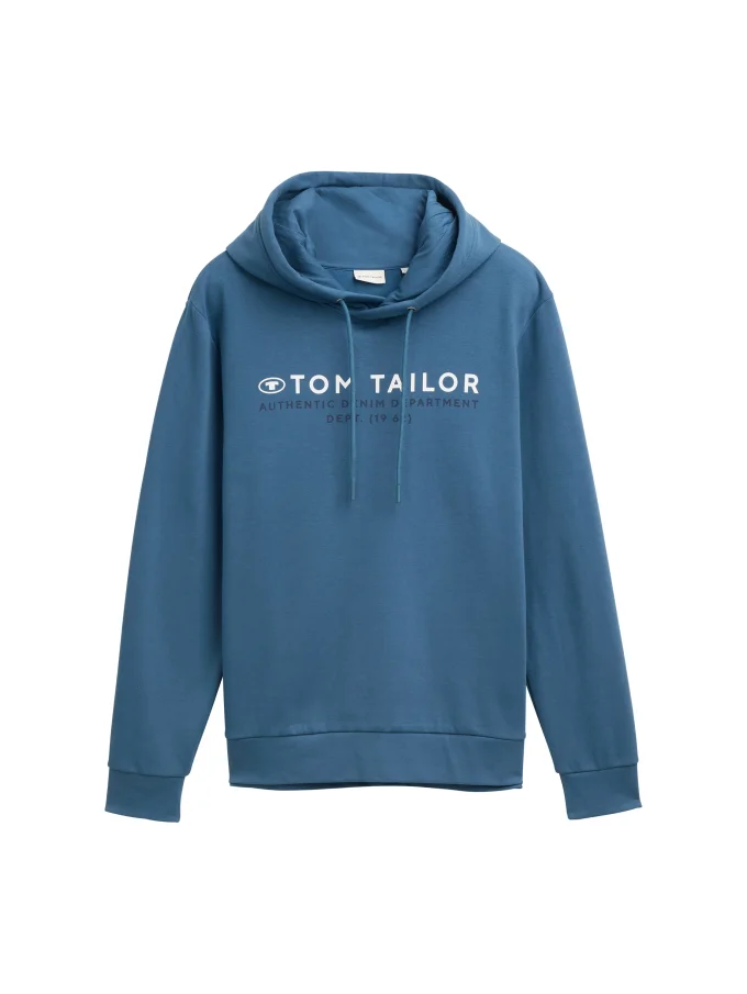 Pánská mikina TOM TAILOR modrá - L