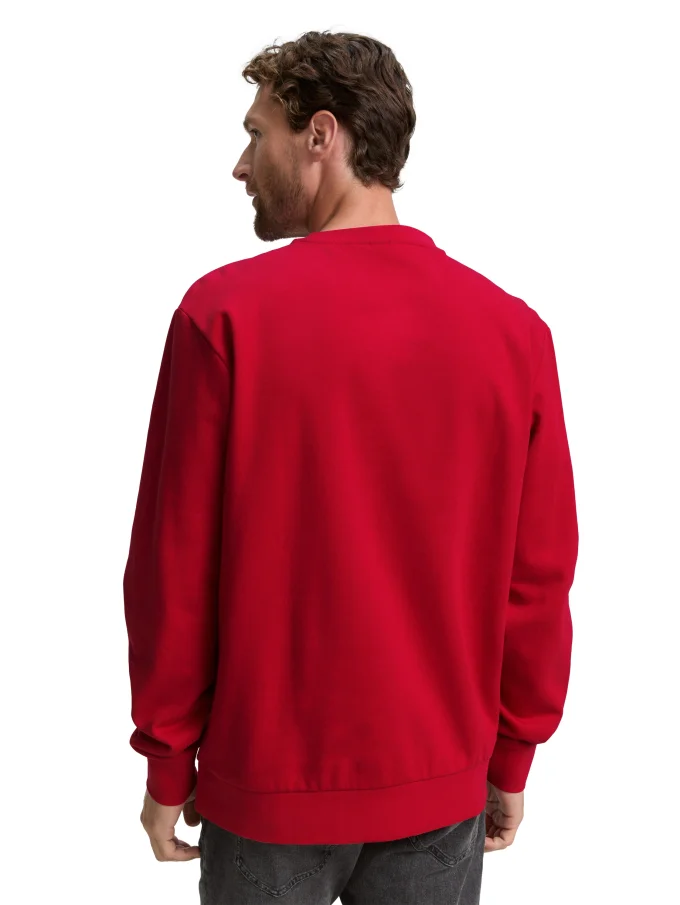 Pánská mikina TOM TAILOR červená - XL