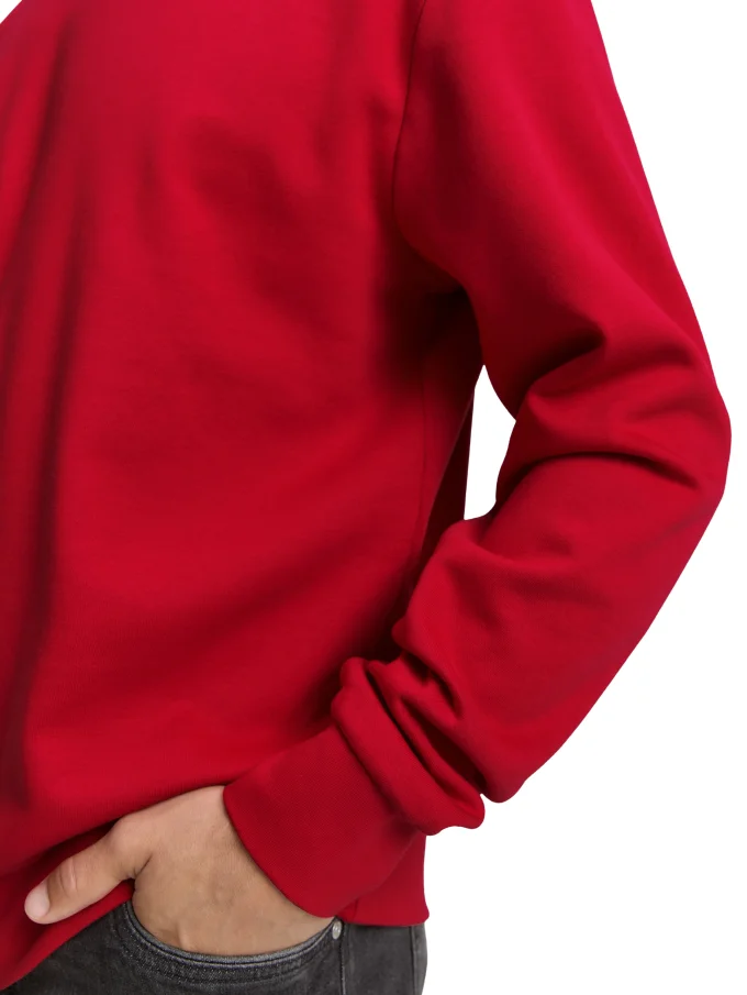 Pánská mikina TOM TAILOR červená - XL