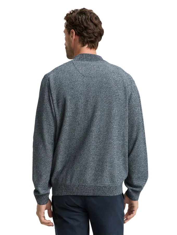 Pánský svetr TOM TAILOR modrý - 3XL
