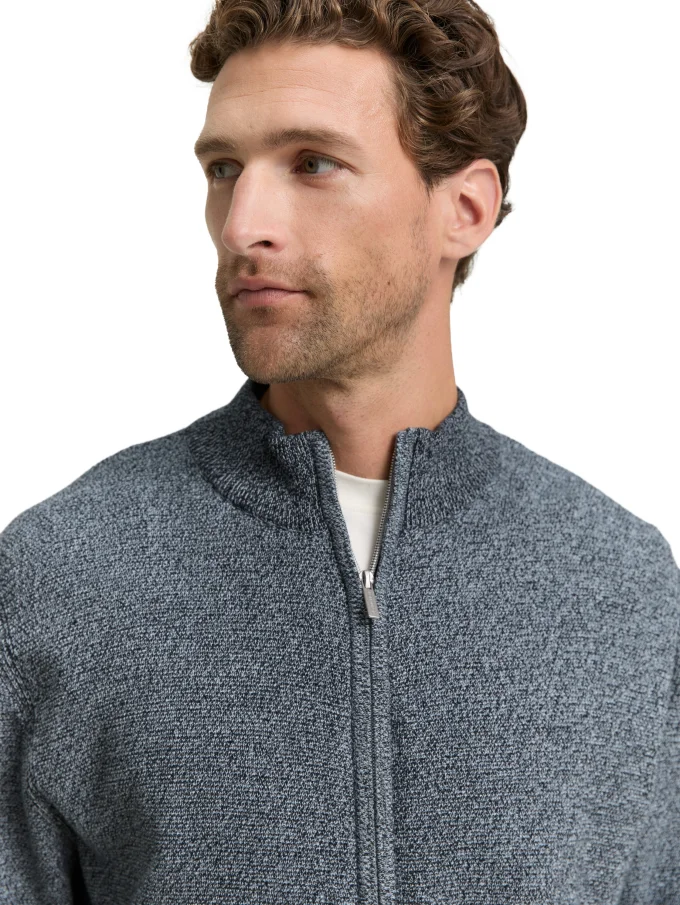 Pánský svetr TOM TAILOR modrý - 3XL