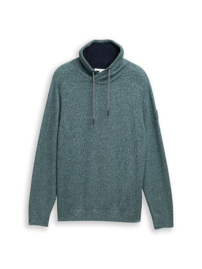 Pánský svetr TOM TAILOR zelený - XXL