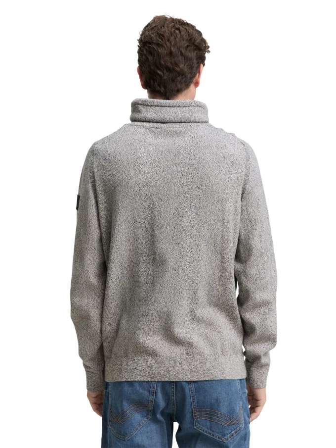 Pánský svetr TOM TAILOR béžový - XXL