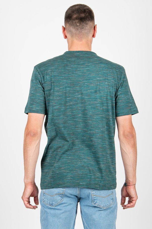 Pánské tričko TOM TAILOR zelené - XL