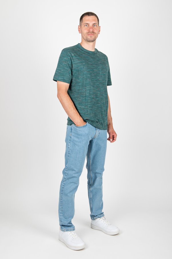 Pánské tričko TOM TAILOR zelené - XL