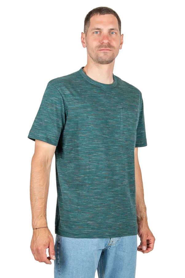Pánské tričko TOM TAILOR zelené - XL