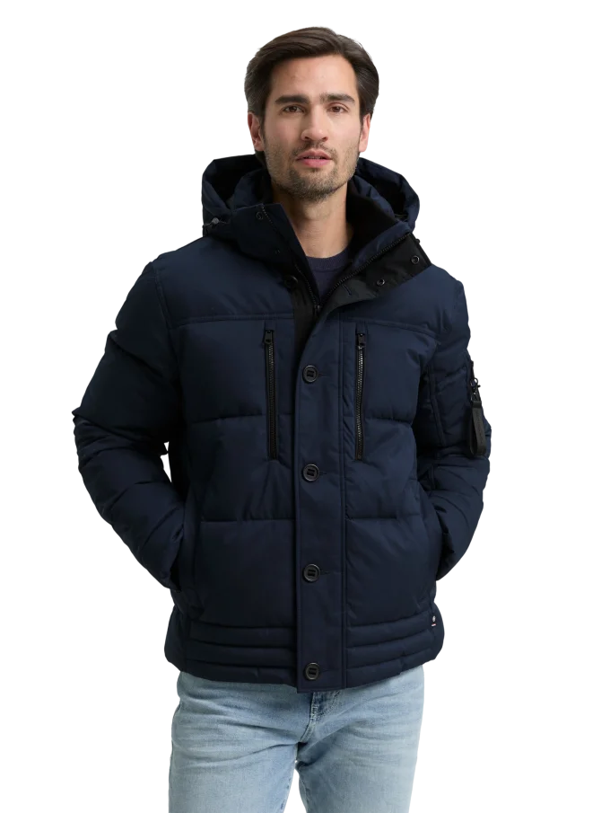 Pánská bunda TOM TAILOR modrá - XL