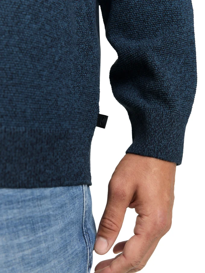 Pánský svetr TOM TAILOR modrý - XXL