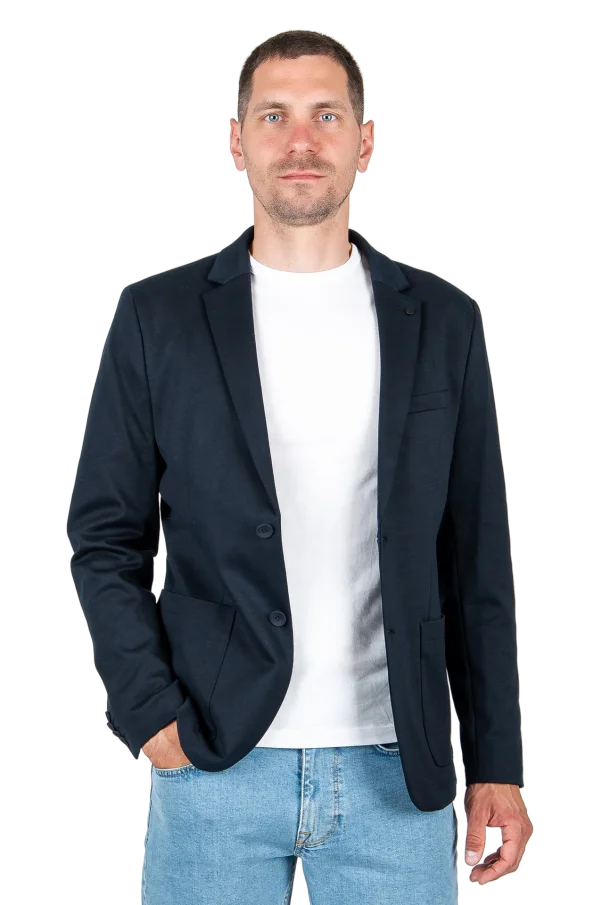 Pánské sako TOM TAILOR modré - 56
