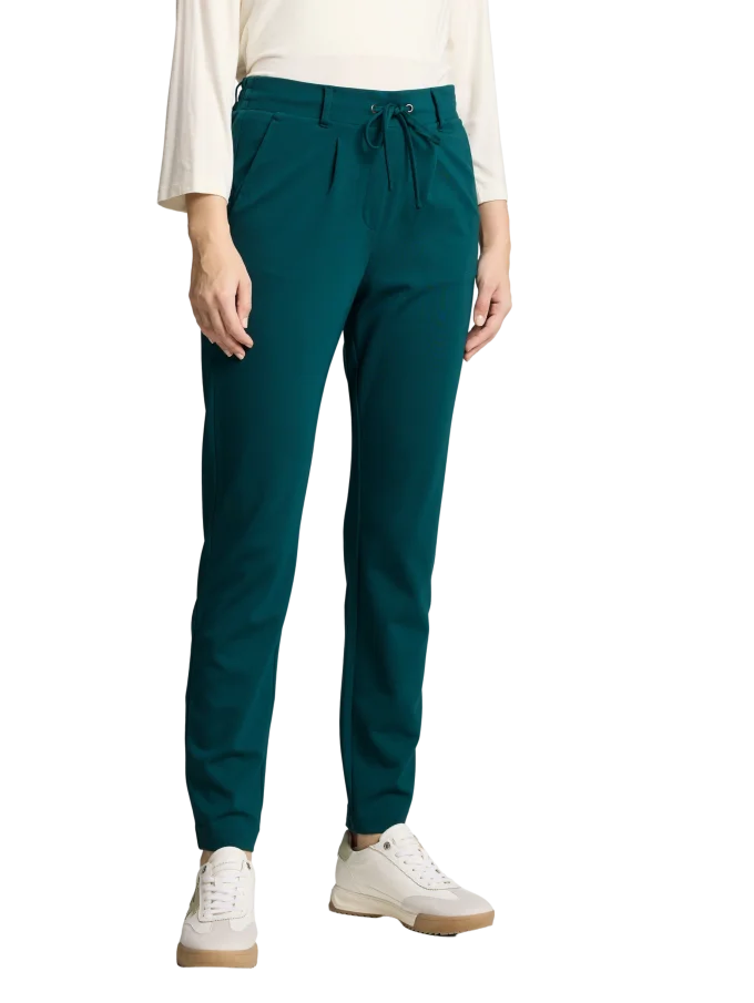 Dámské kalhoty TOM TAILOR zelené