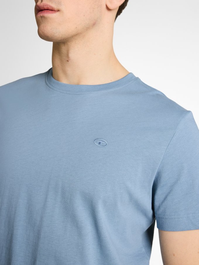 Pánské tričko TOM TAILOR modré - XXL