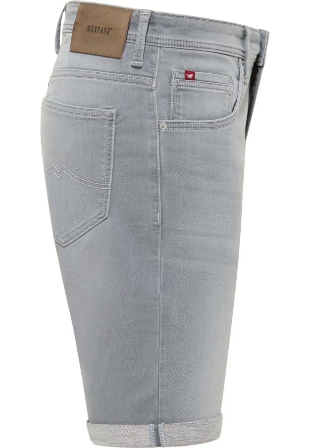 Pánské džínové kraťasy MUSTANG Chicago Shorts Z šedé