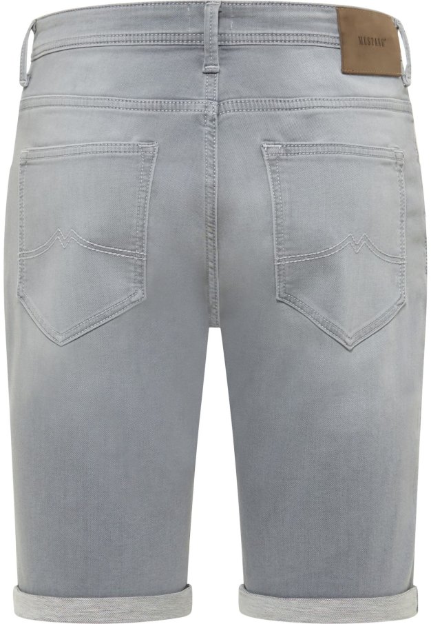 Pánské džínové kraťasy MUSTANG Chicago Shorts Z šedé