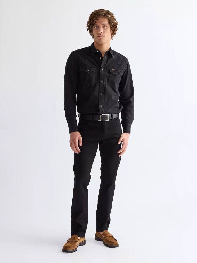 Pánské džíny  WRANGLER Greensboro černé