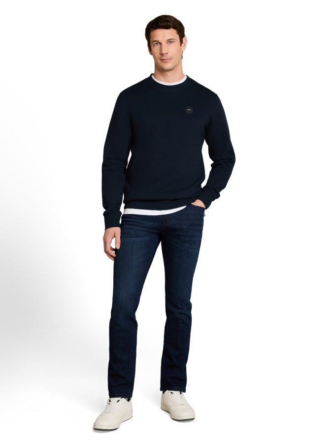 Pánská mikina TOM TAILOR modrá - XL