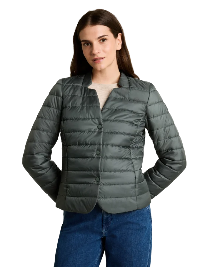 Dámská bunda TOM TAILOR zelená - XL
