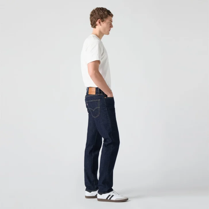 Pánské džíny LEVI'S 502 tmavě modré-neseprané