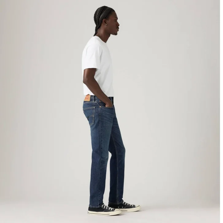 Pánské džíny LEVI'S 502 tmavě modré-seprané