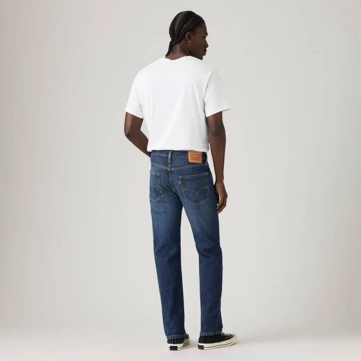 Pánské džíny LEVI'S 502 tmavě modré-seprané