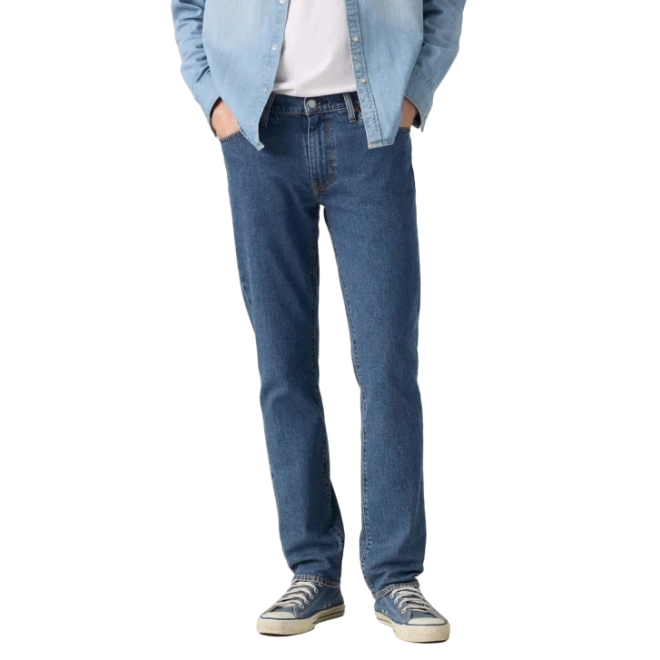 Pánské džíny LEVI'S 511 klasicky modré-seprané