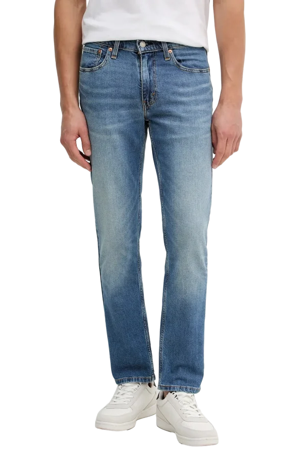 Pánské džíny LEVI'S 511 klasicky modré-seprané