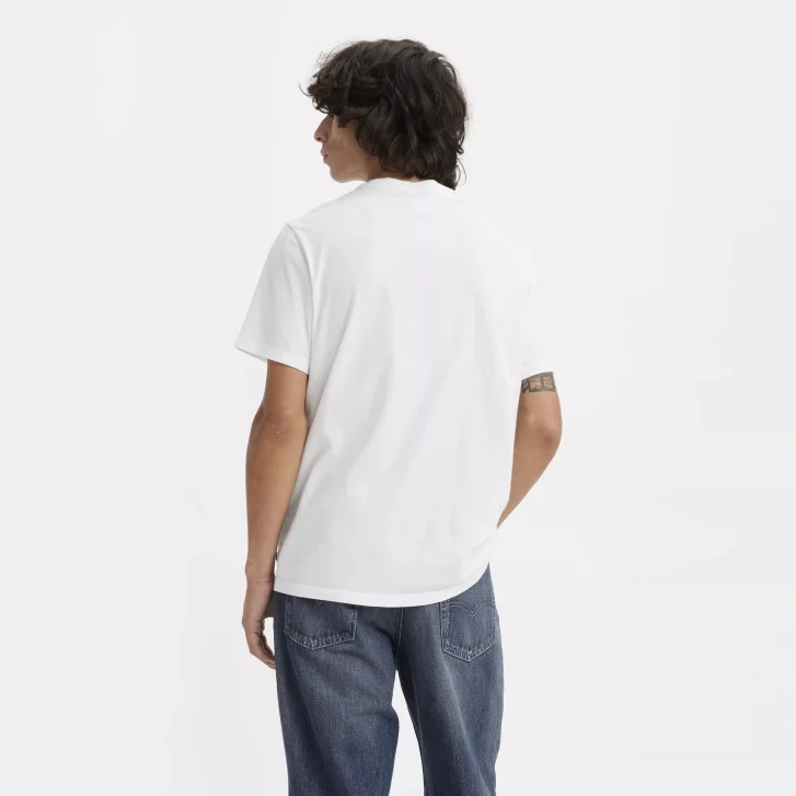 Pánské tričko LEVI'S bílé - XXL