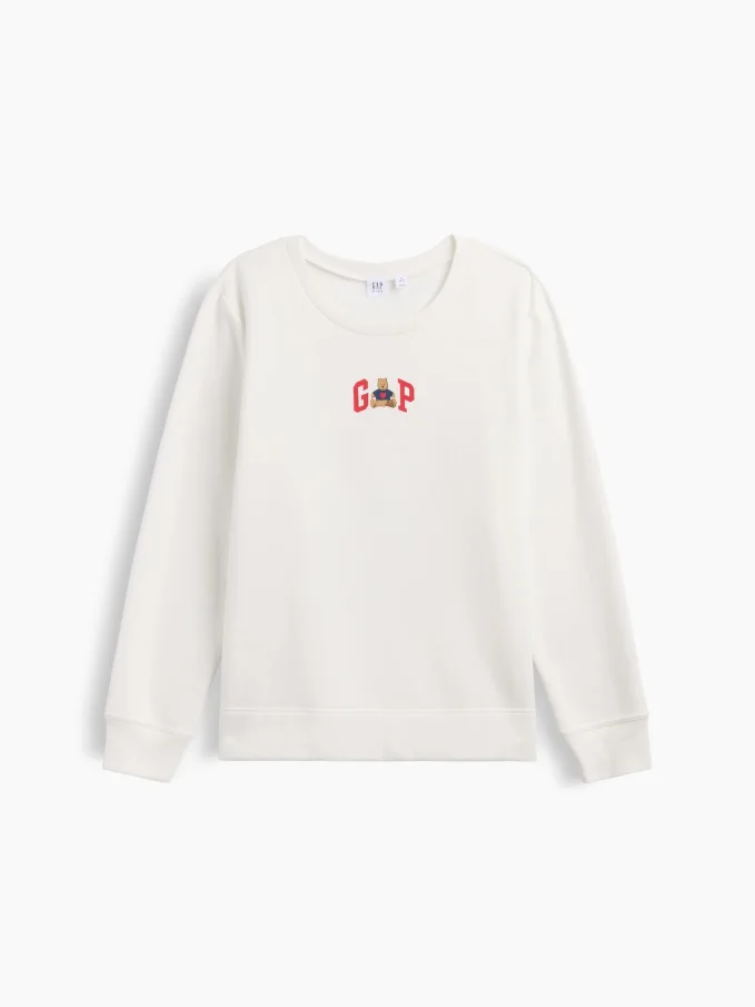 Dámská mikina GAP bílá - M
